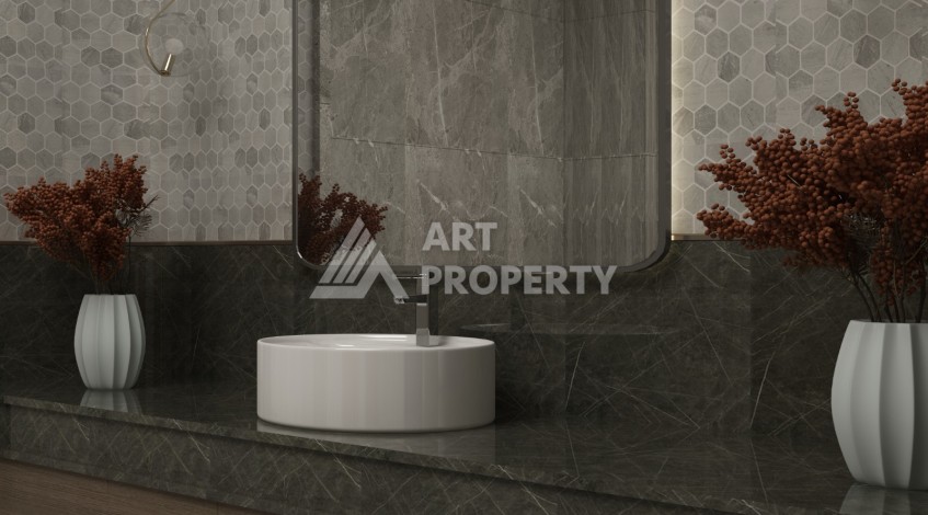 Проект на этапе строительства в центральной части Алании - Ракурс 11