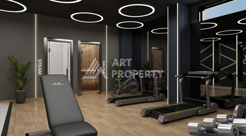 Проект на этапе строительства в центральной части Алании - Ракурс 12