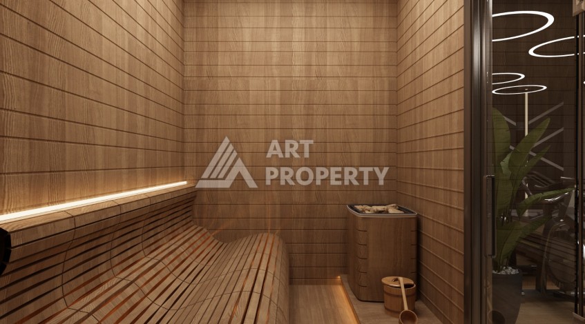 Проект на этапе строительства в центральной части Алании - Ракурс 13