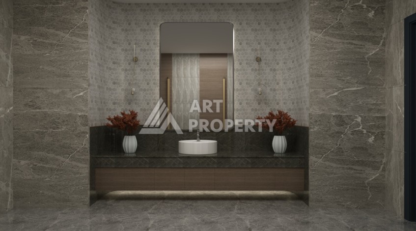 Проект на этапе строительства в центральной части Алании - Ракурс 14