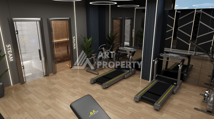 Проект на этапе строительства в центральной части Алании - Ракурс 15