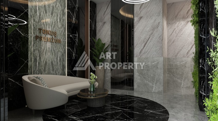 Проект на этапе строительства в центральной части Алании - Ракурс 18