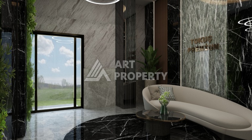 Проект на этапе строительства в центральной части Алании - Ракурс 19