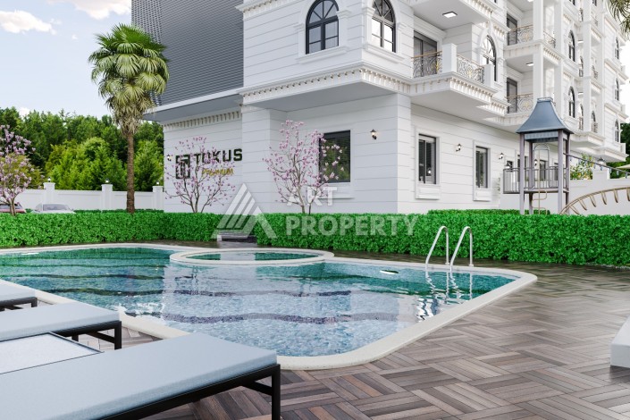 Проект на этапе строительства в центральной части Алании - Ракурс 5