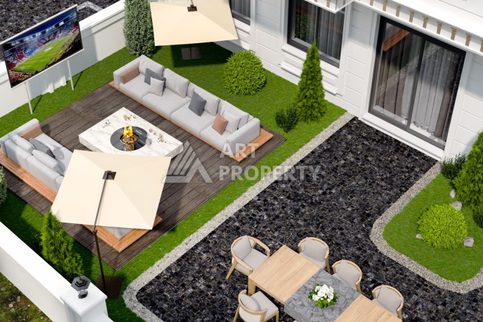 Проект на этапе строительства в центральной части Алании - Ракурс 8