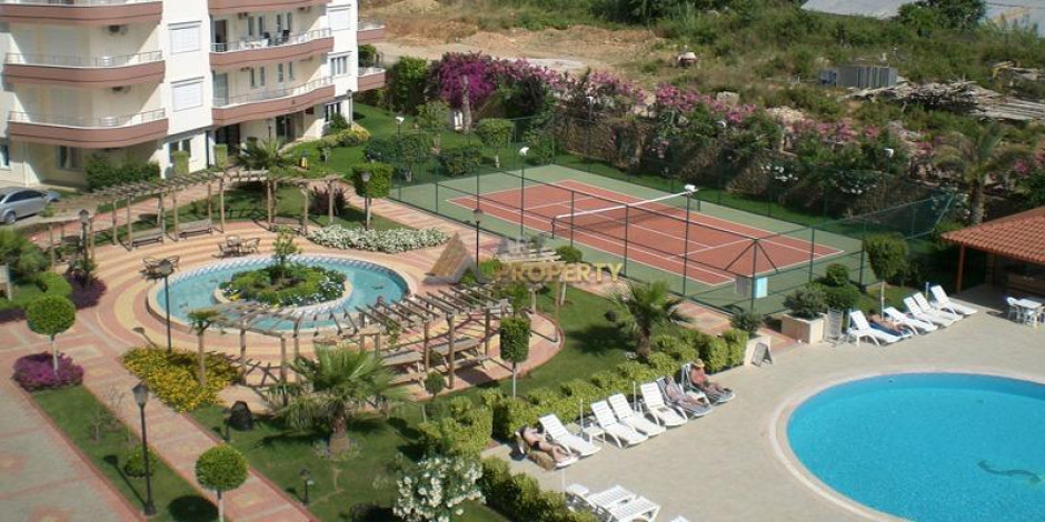 Прекрасная квартира 4+1 с видом на море и крепость в районе Тосмур, 270 м2. - Ракурс 16