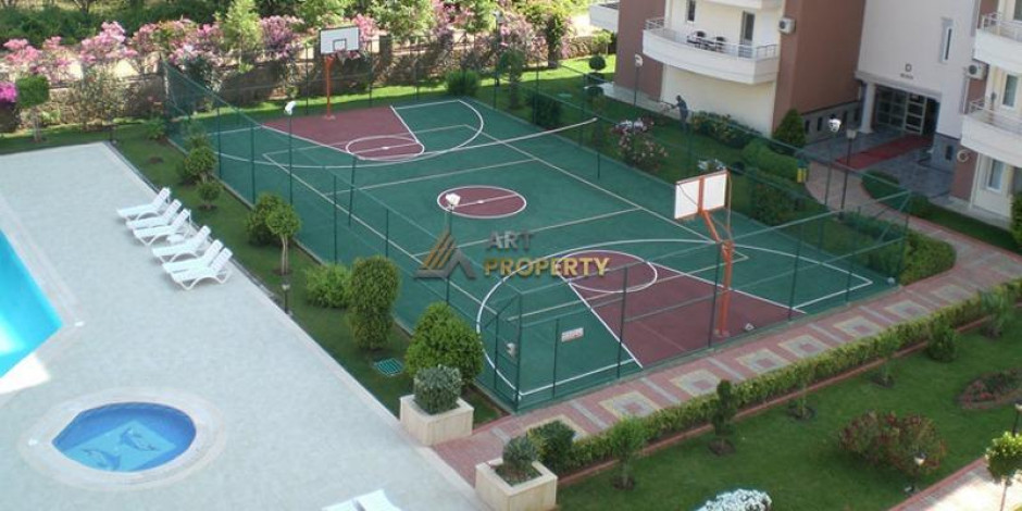 Прекрасная квартира 4+1 с видом на море и крепость в районе Тосмур, 270 м2. - Ракурс 17