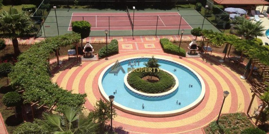 Прекрасная квартира 4+1 с видом на море и крепость в районе Тосмур, 270 м2. - Ракурс 24