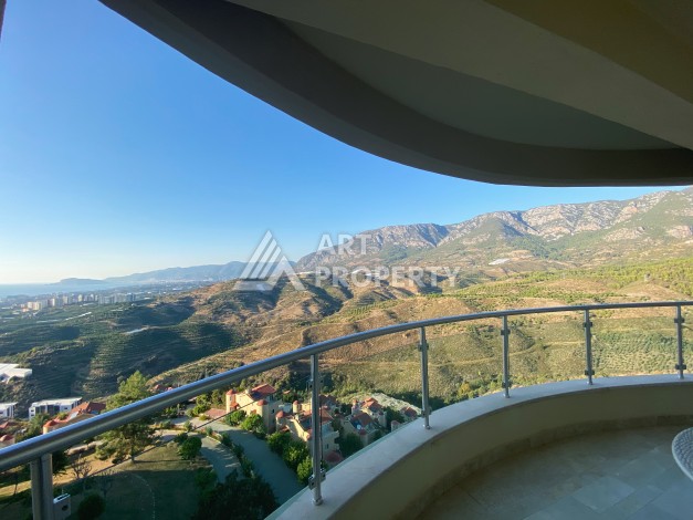 Шикарная квартира 3+1 с потрясающим видом на море - Ракурс 12