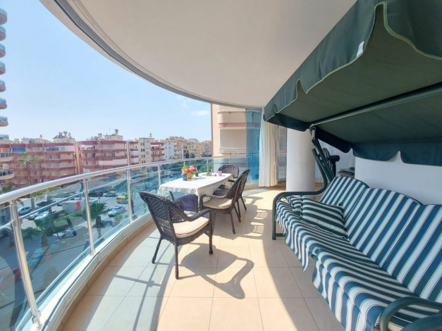 Трехкомнатная меблированная квартира в 100 метрах от Средиземного моря в Махмутлар, 120 м2 - Ракурс 5