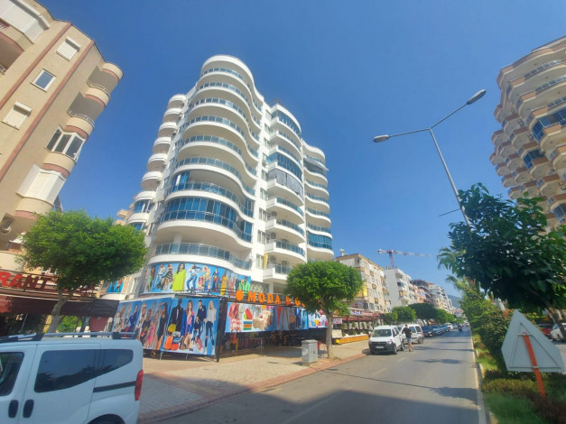 Трехкомнатная меблированная квартира в 100 метрах от Средиземного моря в Махмутлар, 120 м2 - Ракурс 9