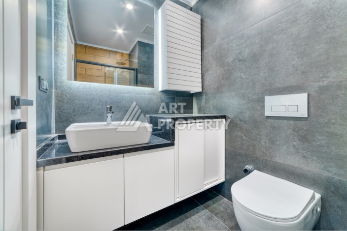 Новые апартаменты 1+1 в премиальном комплексе в центре Алании - Ракурс 6