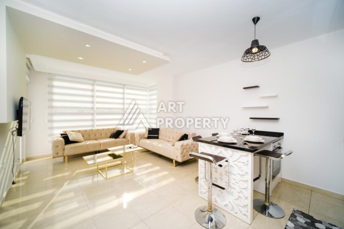 Квартира 2+1 с мебелью в комплексе с инфраструктурой в развитом районе Махмутлар - Ракурс 7