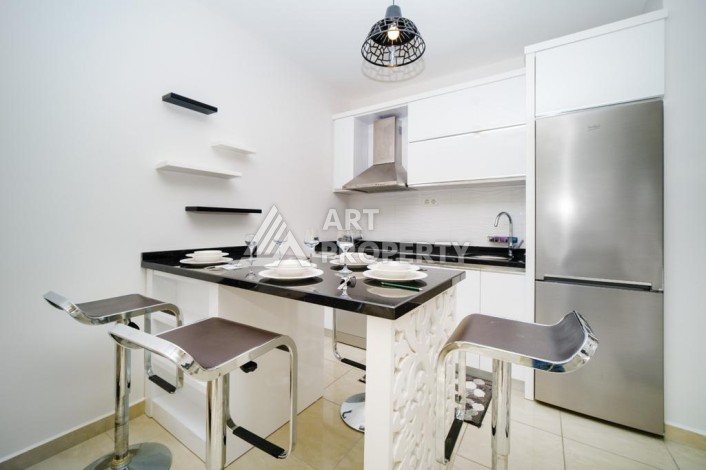 Квартира 2+1 с мебелью в комплексе с инфраструктурой в развитом районе Махмутлар - Ракурс 12