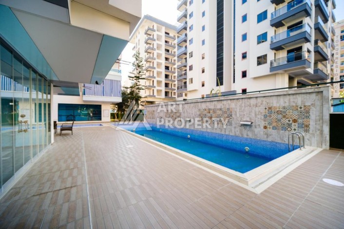 Квартира 2+1 с мебелью в комплексе с инфраструктурой в развитом районе Махмутлар - Ракурс 20