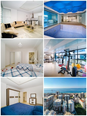 Квартира 2+1 с мебелью в комплексе с инфраструктурой в развитом районе Махмутлар - Ракурс 26