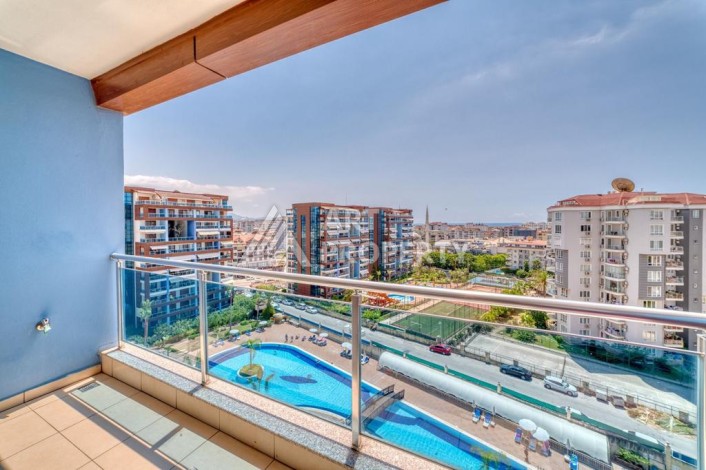 Огромная квартира 2+1 в комплексе с полной инфраструктурой - Ракурс 6