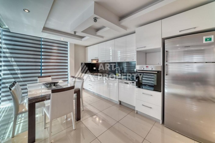 Огромная квартира 2+1 в комплексе с полной инфраструктурой - Ракурс 10