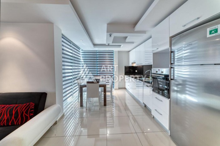 Огромная квартира 2+1 в комплексе с полной инфраструктурой - Ракурс 12