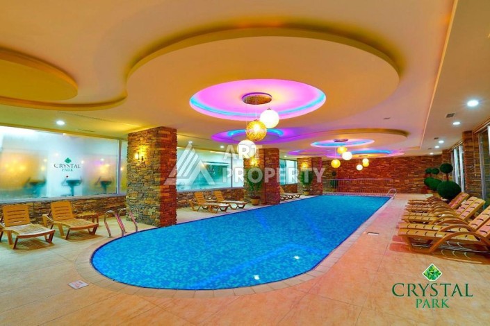 Огромная квартира 2+1 в комплексе с полной инфраструктурой - Ракурс 18