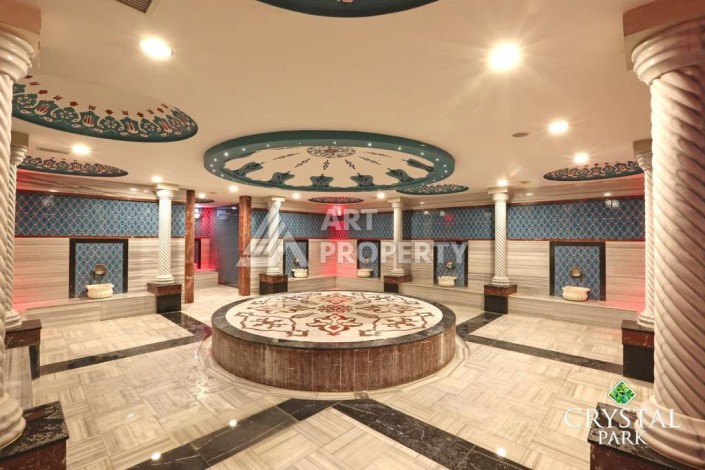 Огромная квартира 2+1 в комплексе с полной инфраструктурой - Ракурс 19