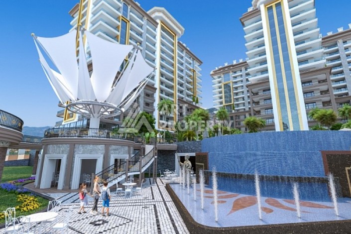 Шикарная квартира2+1 в Махмутларе , площадью 135 кв.м - Ракурс 4