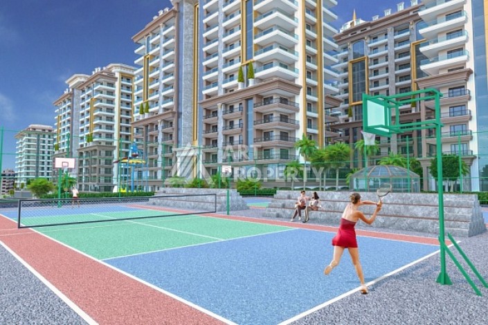 Шикарная квартира2+1 в Махмутларе , площадью 135 кв.м - Ракурс 5