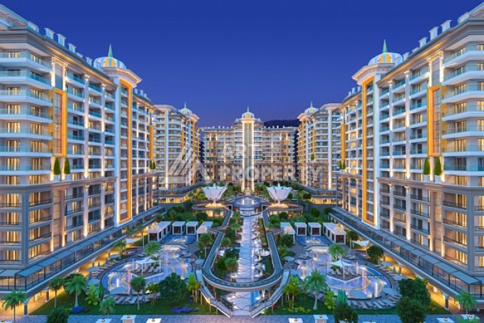 Шикарная квартира2+1 в Махмутларе , площадью 135 кв.м - Ракурс 2