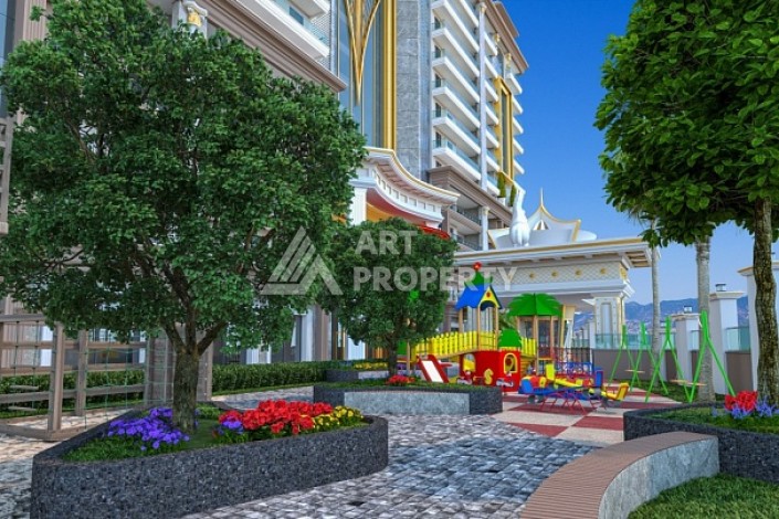 Шикарная квартира2+1 в Махмутларе , площадью 135 кв.м - Ракурс 9