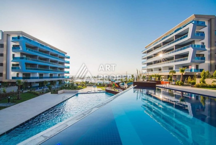 Дуплекс 3+1 с собственным бассейном на крыше в экологически чистом районе  Каргыджак - Ракурс 2