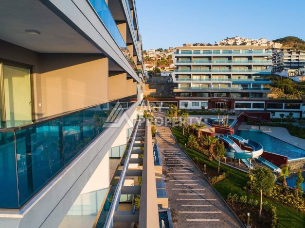 Дуплекс 3+1 с собственным бассейном на крыше в экологически чистом районе  Каргыджак - Ракурс 4