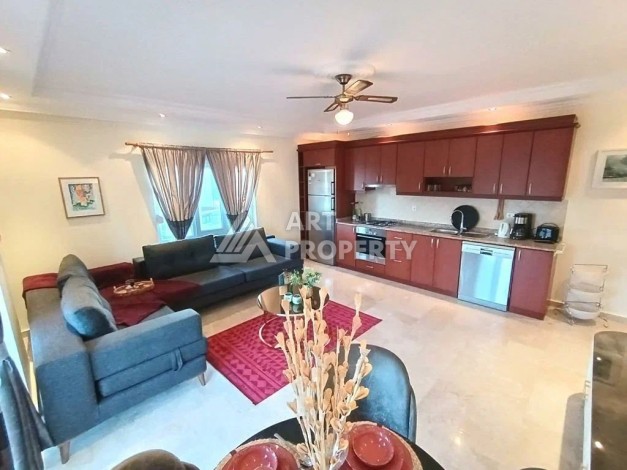 Уютная меблированная квартира 2+1  в тихом  районе Джикжили в близости к центру Алании - Ракурс 2