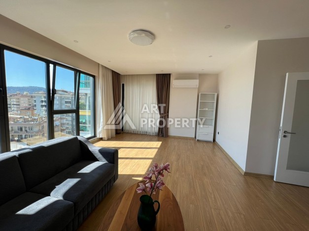 Просторная квартира 3+1 в самом центре Алании с видом на море и крепость - Ракурс 2