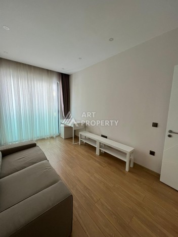 Просторная квартира 3+1 в самом центре Алании с видом на море и крепость - Ракурс 14