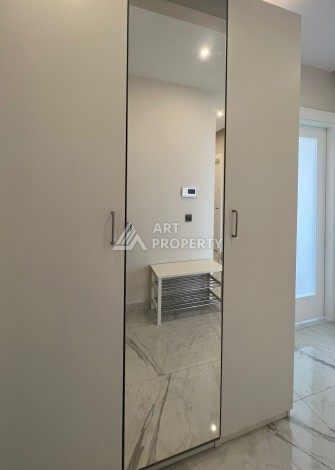 Просторная квартира 3+1 в самом центре Алании с видом на море и крепость - Ракурс 19