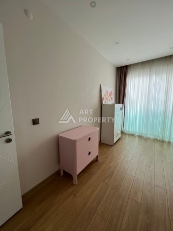 Просторная квартира 3+1 в самом центре Алании с видом на море и крепость - Ракурс 22