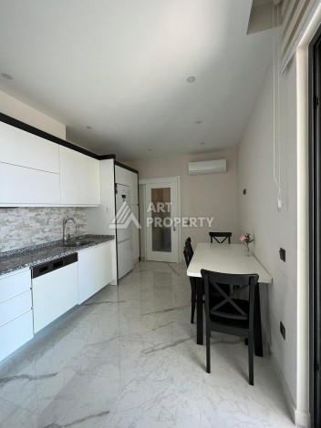 Просторная квартира 3+1 в самом центре Алании с видом на море и крепость - Ракурс 25