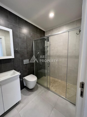 Просторная квартира 3+1 в самом центре Алании с видом на море и крепость - Ракурс 32