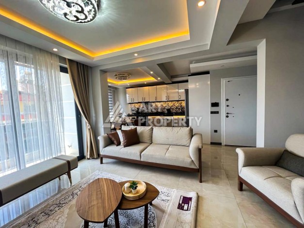 Шикарный меблированный дуплекс 4+1 рядом с морем в самом центре Алании - Ракурс 4