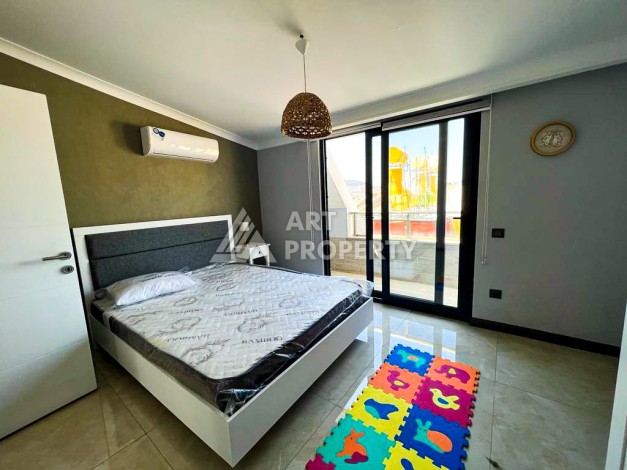 Шикарный меблированный дуплекс 4+1 рядом с морем в самом центре Алании - Ракурс 5