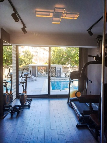 Шикарный меблированный дуплекс 4+1 рядом с морем в самом центре Алании - Ракурс 21