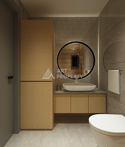 Видовые апартаменты 1+1 ,2+1 на начальном этапе строительства в открытом для ВНЖ районе Алании Паяллар - Ракурс 16