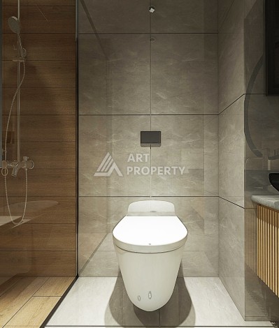 Видовые апартаменты 1+1 ,2+1 на начальном этапе строительства в открытом для ВНЖ районе Алании Паяллар - Ракурс 19