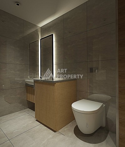 Видовые апартаменты 1+1 ,2+1 на начальном этапе строительства в открытом для ВНЖ районе Алании Паяллар - Ракурс 21