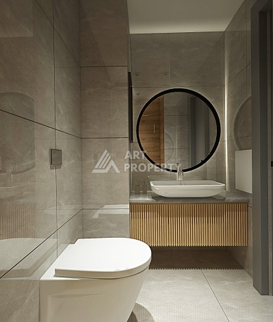 Видовые апартаменты 1+1 ,2+1 на начальном этапе строительства в открытом для ВНЖ районе Алании Паяллар - Ракурс 22