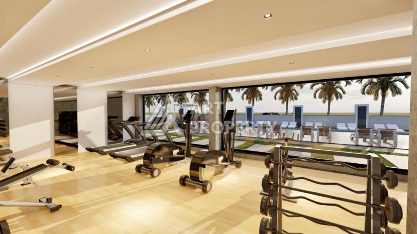 Видовые апартаменты 1+1 ,2+1 на начальном этапе строительства в открытом для ВНЖ районе Алании Паяллар - Ракурс 26