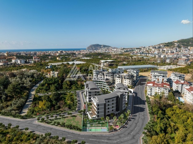 Новый привлекательный проект в центре Алании с инфраструктурой 5 звездочного отеля Алании - Ракурс 5