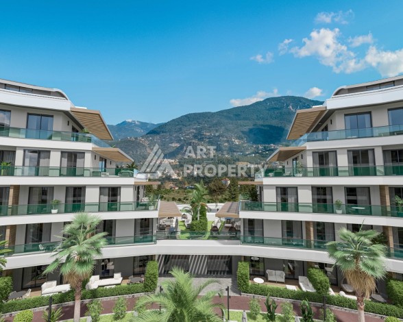 Новый привлекательный проект в центре Алании с инфраструктурой 5 звездочного отеля Алании - Ракурс 13