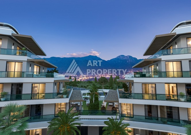 Новый привлекательный проект в центре Алании с инфраструктурой 5 звездочного отеля Алании - Ракурс 16