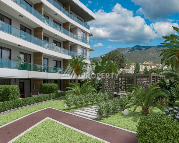 Новый привлекательный проект в центре Алании с инфраструктурой 5 звездочного отеля Алании - Ракурс 18